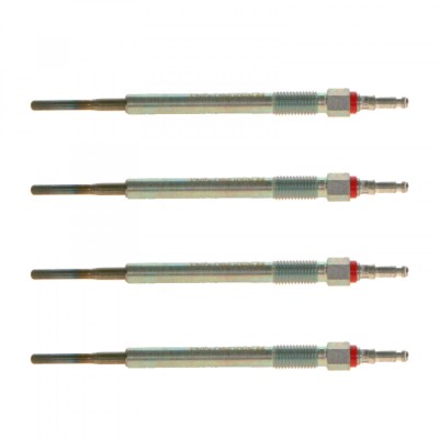 Set 4 bujii incandescente Bosch pentru Audi A3, A4 B7, A6 C6, Seat Altea, Leon, Toledo, Skoda Octavia, Superb, Golf V, Passat B6, Touran, Jetta foto