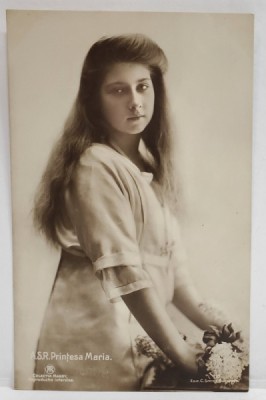 A.S.R. PRINTESA MARIA , FOTO. MANDY , FOTOGRAFIE TIP CARTE POSTALA , INCEPUTUL SEC. XX foto