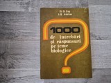 1000 de intrebari si raspunsuri pe teme biologice de Gh.Gh.Crep,A.M.Ardelean
