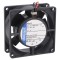 Ventilator EBM-PAPST DC axial 24V 80x80x32mm 80m3/h 48dBA bilă