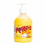 Sapun Lichid cu Pompita, Marco Lapte si Miere, 500ml