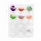 Set 12 decoratiuni paiete pentru unghii, multicolore, bete