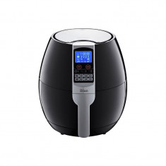 Friteuza Air Fryer Zilan, 1500 W, meniu digital, capacitate 3.5 l, Negru