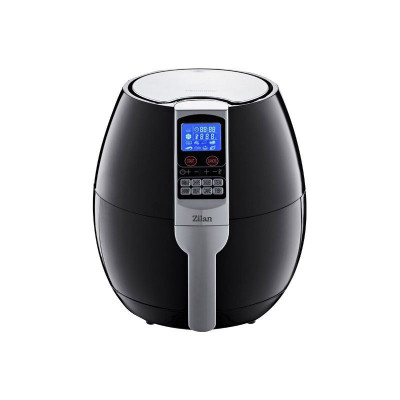 Friteuza Air Fryer Zilan, 1500 W, meniu digital, capacitate 3.5 l, Negru foto