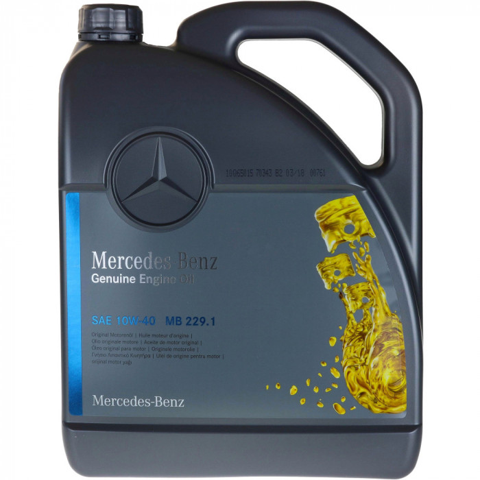 Ulei Motor Mercedes-Benz 229.1 10W-40 5L A000989900213AGCW
