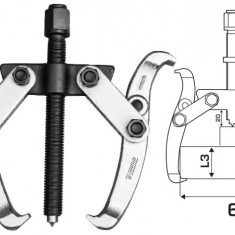 TOTAL - EXTRACTOR RULMENTI CU 2 BRATE - 6" (INDUSTRIAL) PowerTool TopQuality