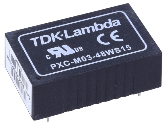 Convertor DC/DC 3W 18-75V la 15V