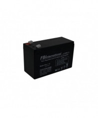 Acumulator stationar 7a/12v hgl12-7 dimensiuni 151 x 65 x 101 foto