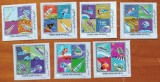YEMEN(Y.A,R)-&#039;&#039;OM IN COSMOS&#039;&#039;--SUPTATIPAR serie completa de 7 val.--MNH-lux- NESTAMP. -Calitate EXTRA