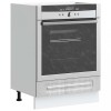 VidaXL Dulap pentru cuptor &bdquo;Kalmar&rdquo; din lemn prelucrat Sonoma gri 853523