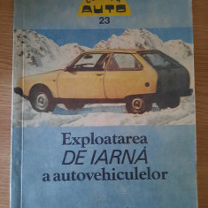 EXPLOATAREA DE IARNA A AUTOVEHICULELOR – M. STRATULAT (1990)