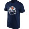 Edmonton Oilers tricou de bărbați Primary Logo Graphic navy - XL