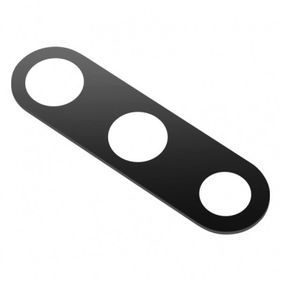 Geam Camera Spate Samsung Galaxy Note 10+ N975, Negru foto