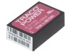 Convertor DC/DC Traco Power THM 6-4810WI, 6W, 18-75V IN, 3.3V OUT, 1.8A, 5kV Izolatie, DIP24