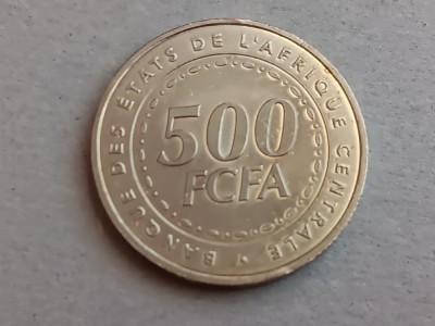 C50 - Moneda foarte veche - Africa Centrala - 500 franci - 2006 foto