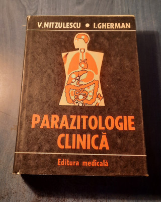 Parazitologie clinica V. Nitzulescu I. Gherman foto