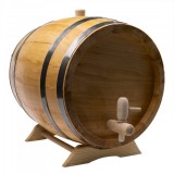 Butoi pentru decor din lemn masiv de arin 10L EXT 7212