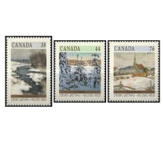 Canada 1989 - Craciun, serie neuzata