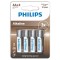 PHILIPS - BATERII ALCALINE AA LR6 PACHET DE 4