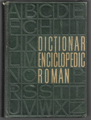 Dictionar Enciclopedic Roman (4 volume) foto