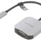 Adaptor D-Sub 15pin USB C 0.15m Negru Gri