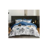 Cumpara ieftin Lenjerie de Pat Bumbac Finet, 6 Piese, Pat Dublu - GR-392