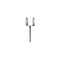 Papuc reazem tip &quot;u&quot; cu picior pentru lemn 101x100x60x4 mm / 16x200 mm (j-csb-101), DSH 163067