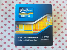 Procesor Intel Core I7 IvyBridge 3770K 3,5GHz,socket 1155. foto