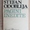 Pagini inedite - Ștefan Odobleja