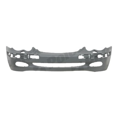 Bara fata MERCEDES Clasa C (W203) 05.2000-2004 fara model Coupe, cu / fara gauri spalator; grunduit, de vopsit; cu gauri lampa ceata; fara coupe, foto