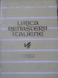 LIRICA RENASTERII ITALIENE-COLECTIV