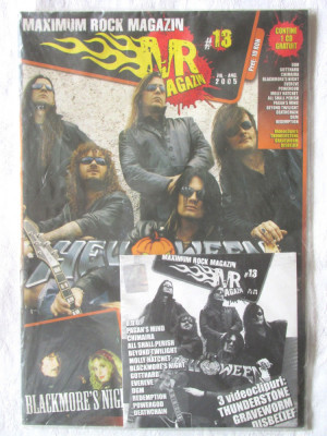 MAXIMUM ROCK MAGAZIN # 13 Iulie-august 2005. Revista + CD foto