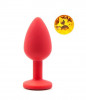 Dildo anal Rosy M Gold Diamond