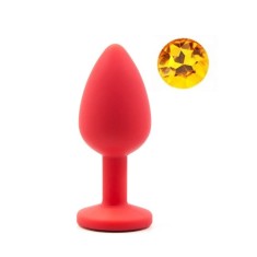 Dildo anal Rosy S Gold Diamond