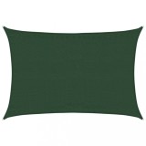 Cumpara ieftin Panza parasolar, verde inchis, 3,5x4,5 m, HDPE, 160 g/m&sup2;