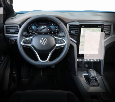 Folie Protectie Navigatie Volkswagen Amarok 2022+, Duragon, protectie Display Navigatie, silicon Mat, Anti-zgarieturi, Anti-amprenta, kit instalare foto