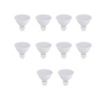 Set 10 spoturi LED 6W 12V lumina calda
