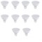 Set 10 spoturi LED 6W 12V lumina calda