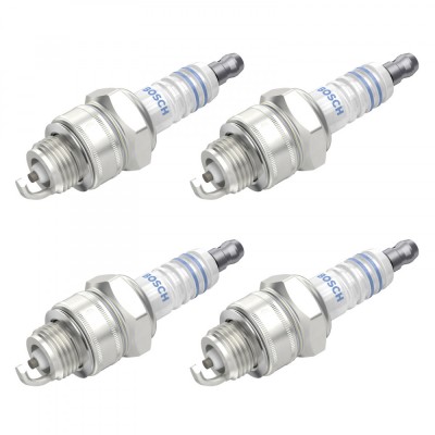 Set 4 bujii scanteie Bosch pentru Aro 10, Dacia 1100, 1210, 1300, 1310, 1410, Nova, Pick Up foto