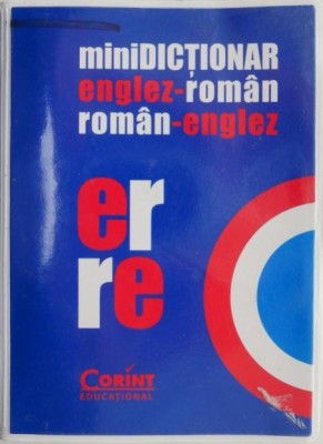 Mini dictionar englez-roma/roman-englez foto
