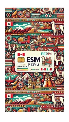 eSIM Peru, Unlimited Plus, 30 Days foto