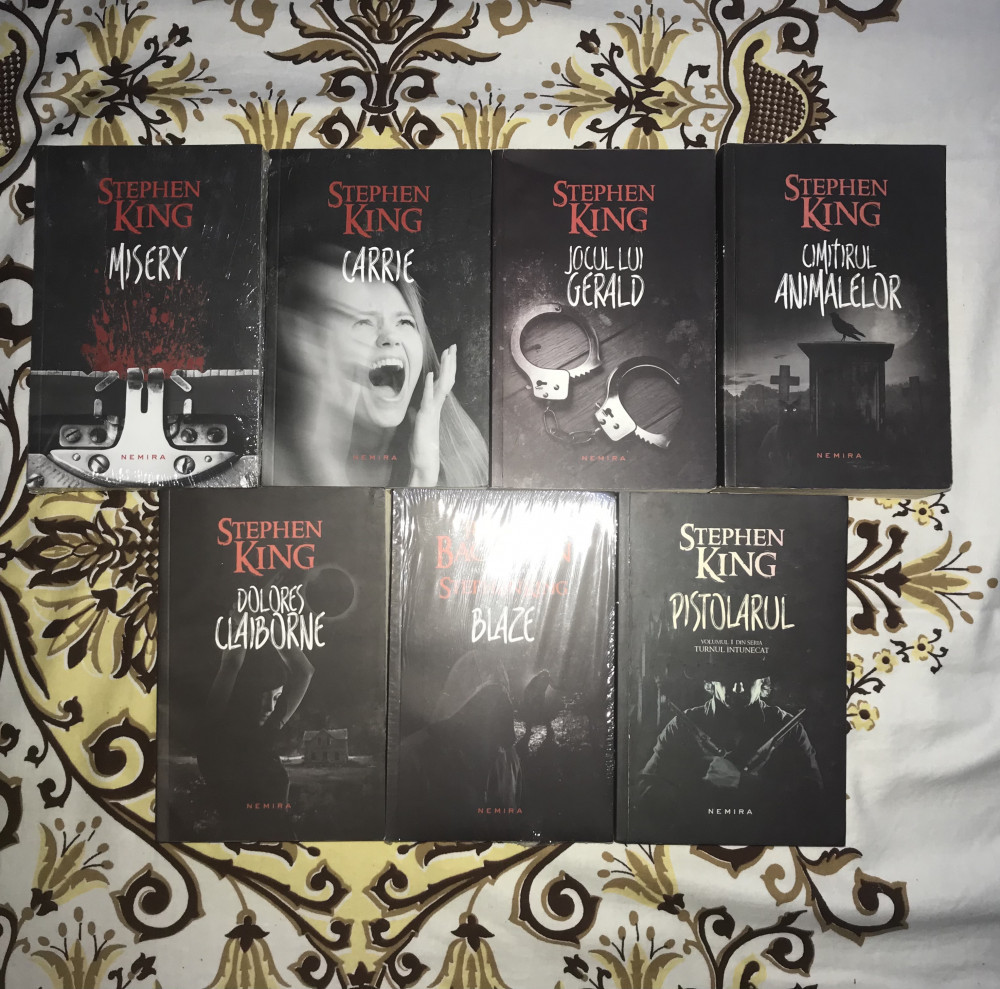 Stephen King Seria neagra completa 7 volume | arhiva Okazii.ro