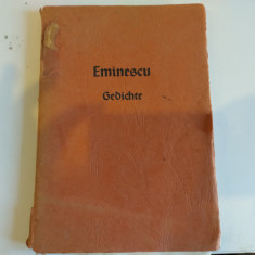 Poezii în limba germană Mihai Eminescu