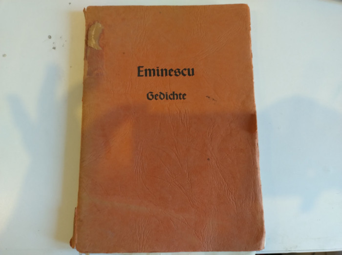 Poezii &icirc;n limba germană Mihai Eminescu
