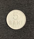 Moneda 5 bani 1963 RPR