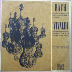 Vinyl Bach / Vivaldi -Royal Philharmonic Orchestra London Soliști David,original