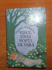 carte pentru copii - visul unei nopti de vara - din anul 1979