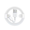 Cablu date APPLE FAST CHARGE - Lightning - USB-A, 1m, alb