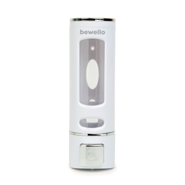 Dozator de sapun - actionat manual - 400 ml - montat pe perete - alb Best CarHome