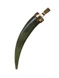 PANDANTIV VINTAGE DIN JAD VERDE